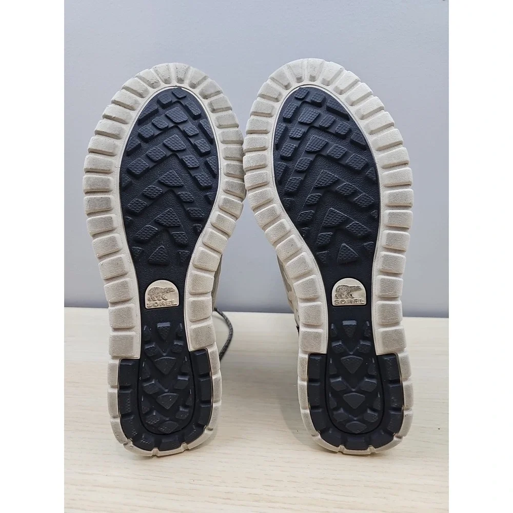 Sorel Winter Snow Boots Camo Womens Size 10.5‎ NL2361-125 White Black Waterproof